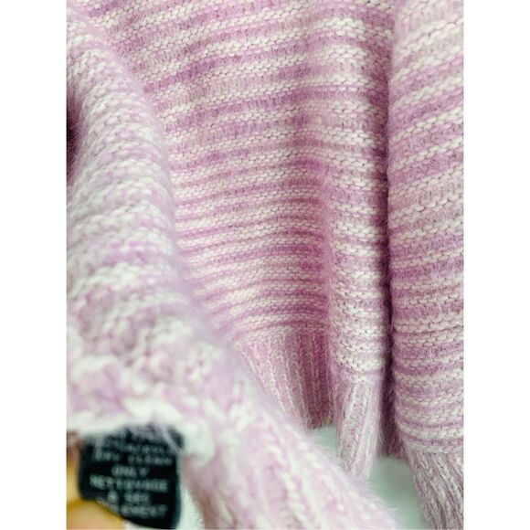 ANTHROPOLOGIE Akemi + Kin Tallulah Eyelash Cardigan Sweater Pink OS One Size - Picture 6 of 6